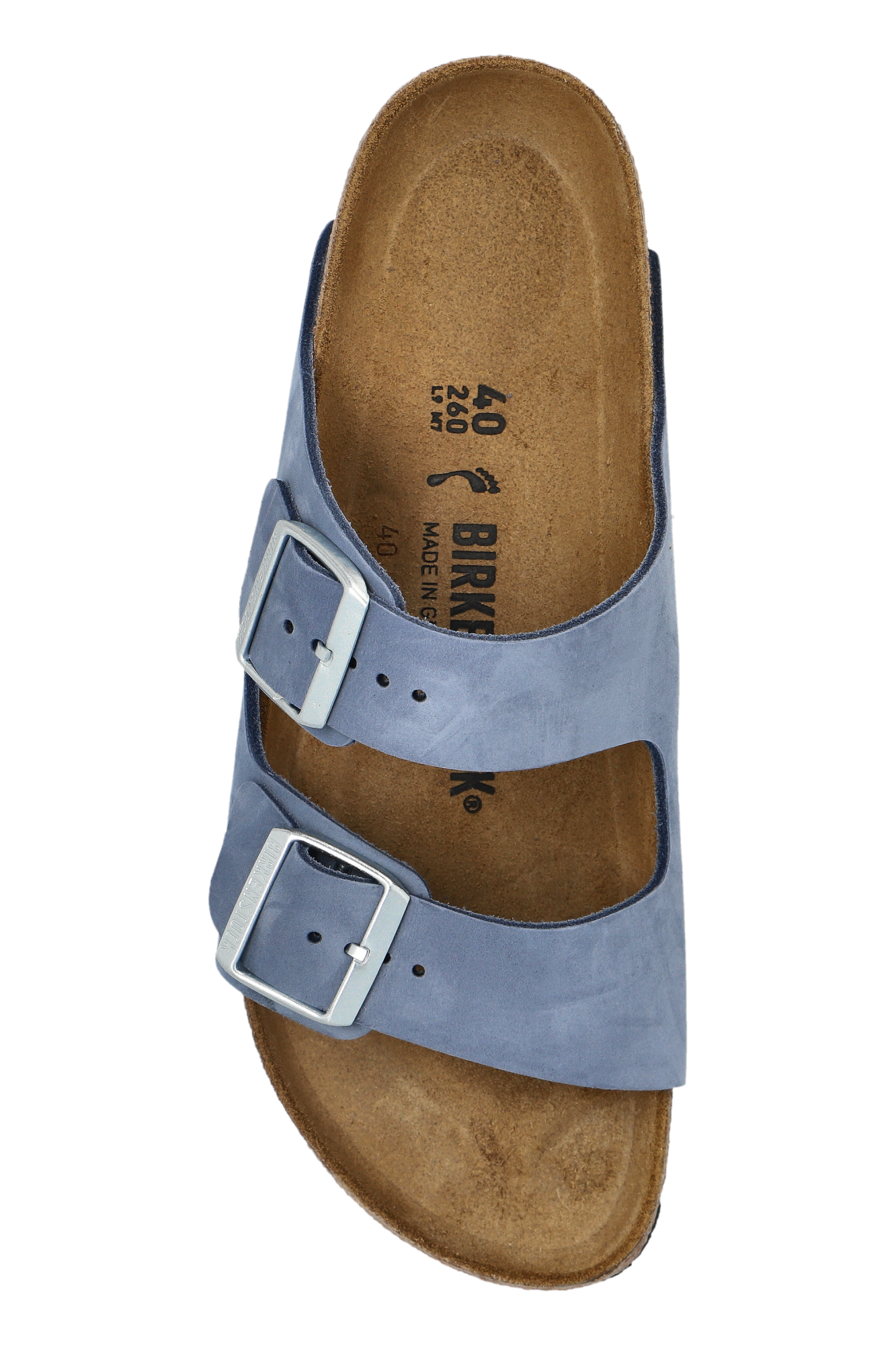 Niebieski Klapki `Arizona BS` Birkenstock - Vitkac Polska